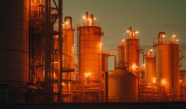 refinery-illuminates-dusk-with-fuel-storage-tanks-generated-by-ai refinery-illuminates-dusk-with-fuel-storage-tanks-generated-by-ai
